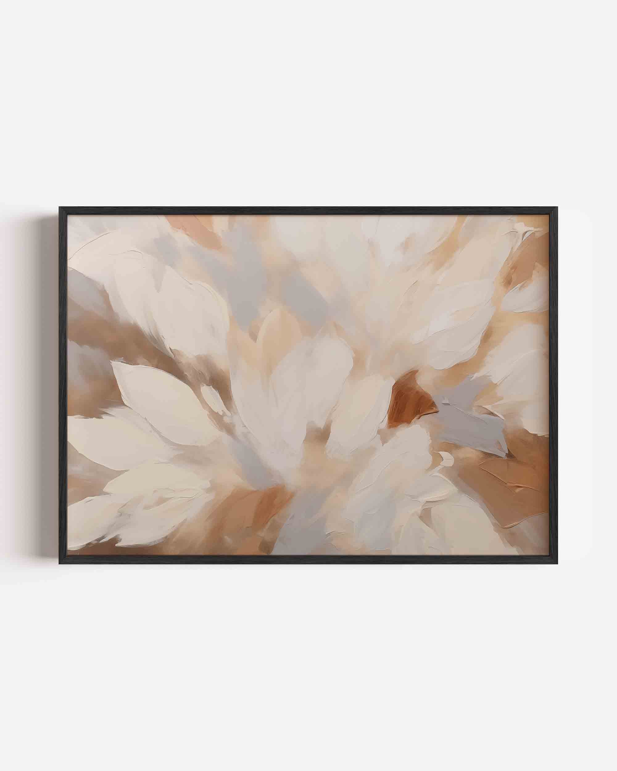 Abstracte bloemen Poster