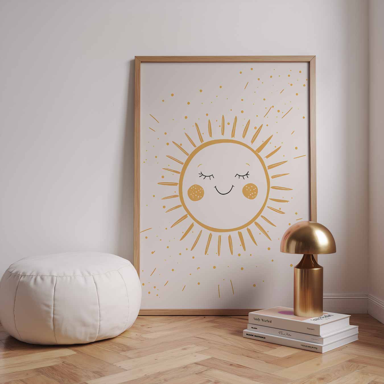 Stralende Zon Poster-WallArtistic