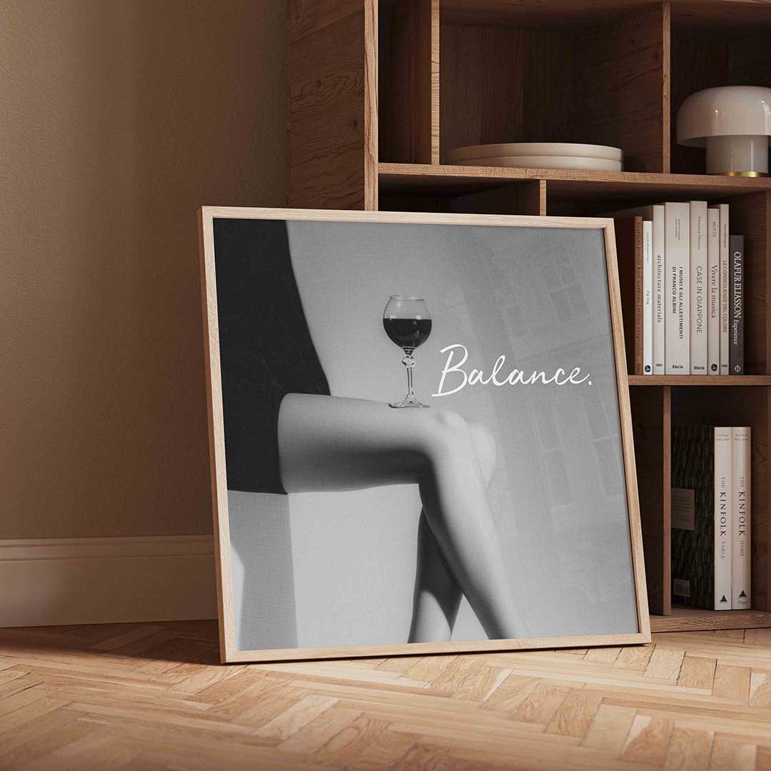 Glas op been Poster