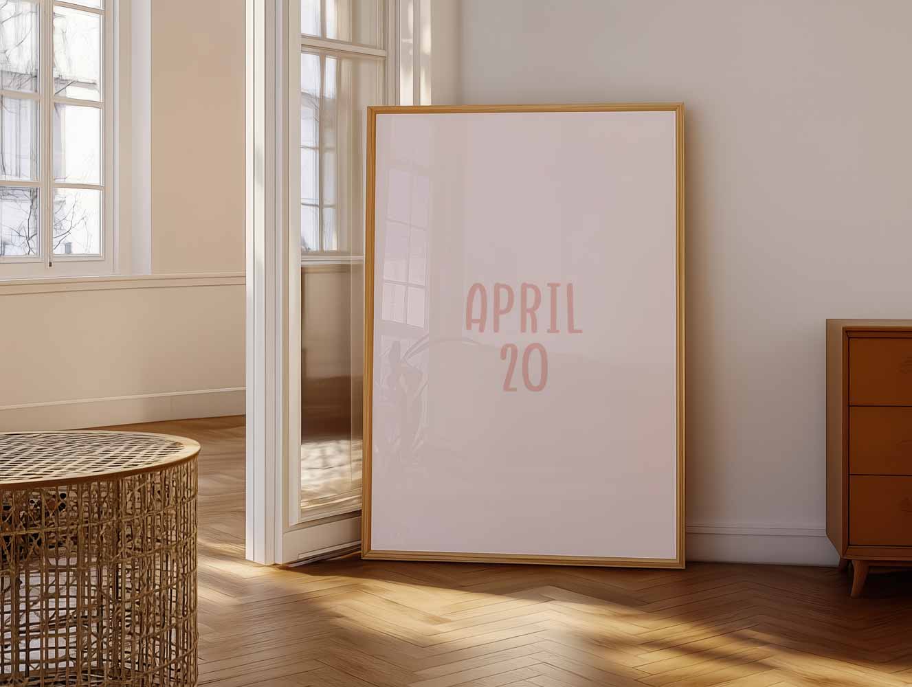 Datum Poster April 20 Poster-WallArtistic