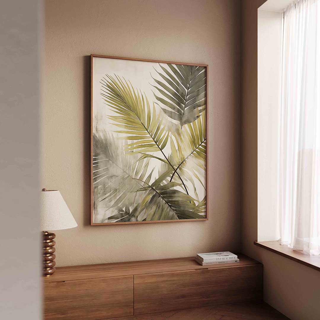 Groene bladeren Poster