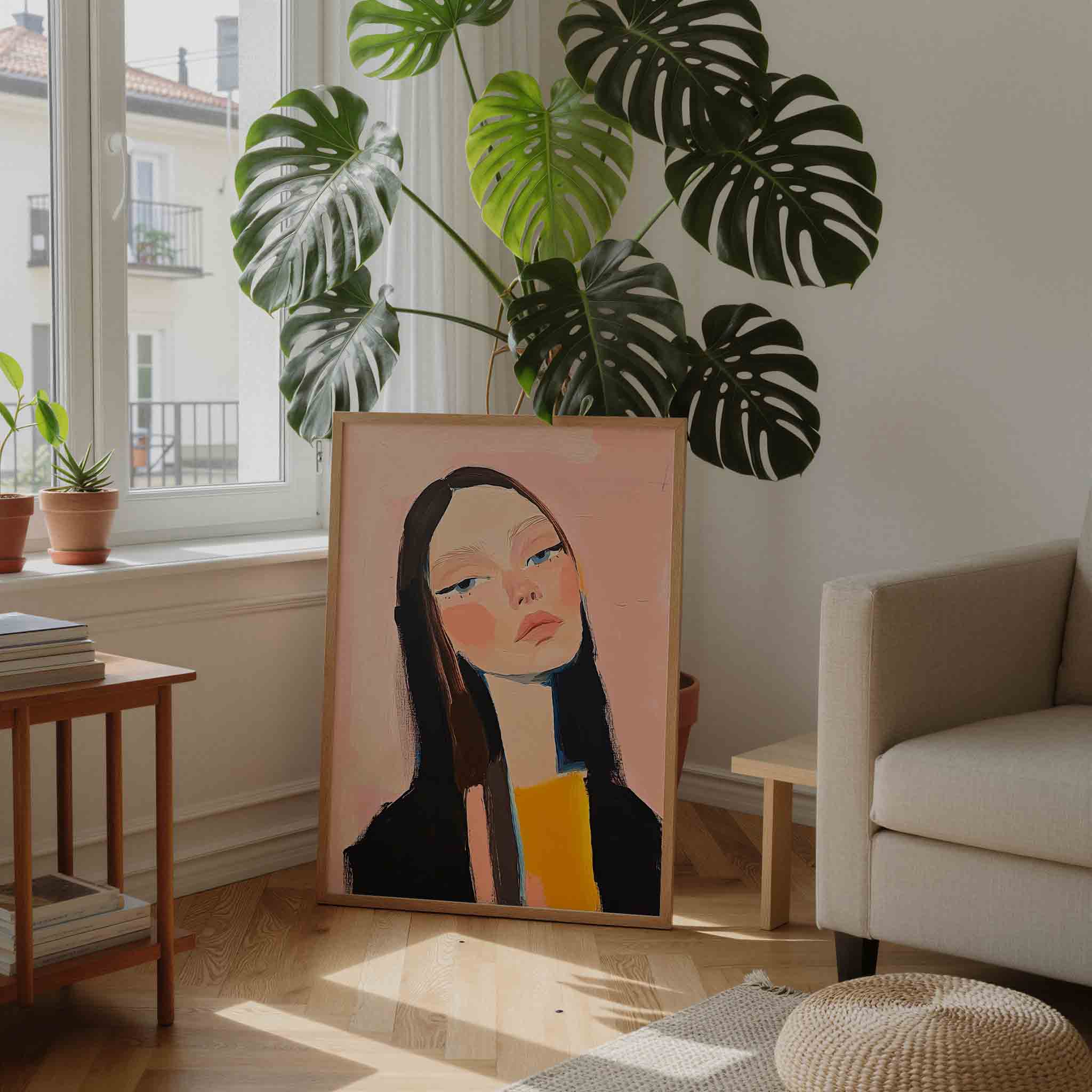 Vrouwelijk portret Poster