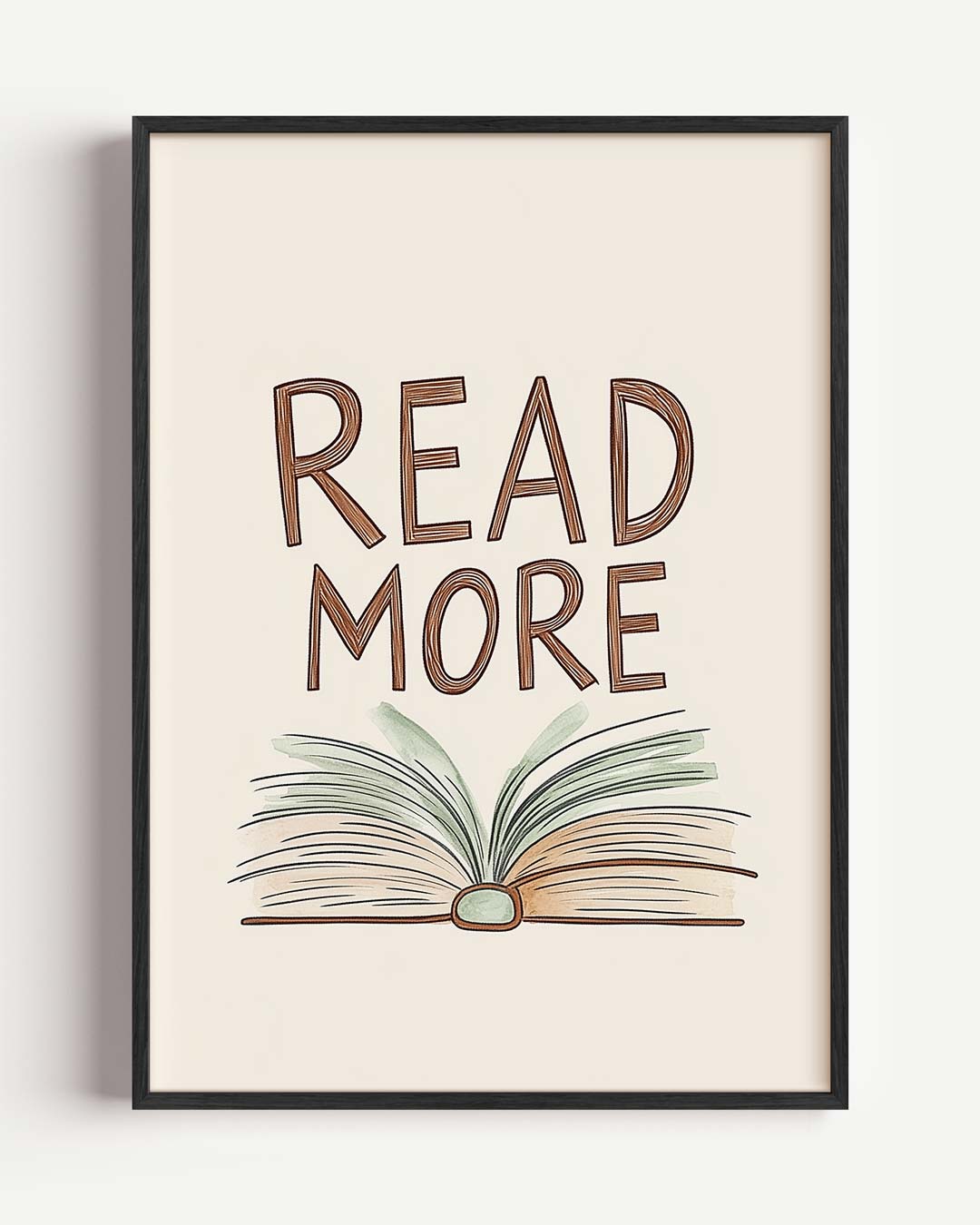Lees Meer Inspiratieposter-WallArtistic
