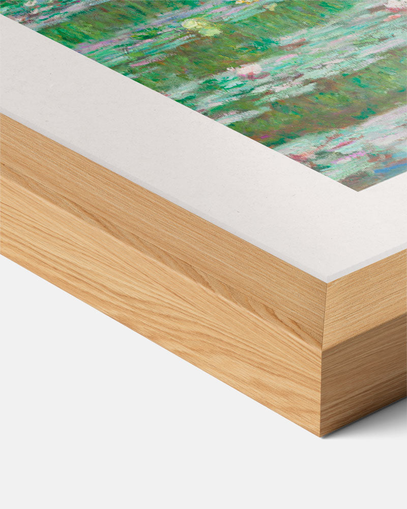 Monet's Betoverende Japanse Brug Poster-WallArtistic