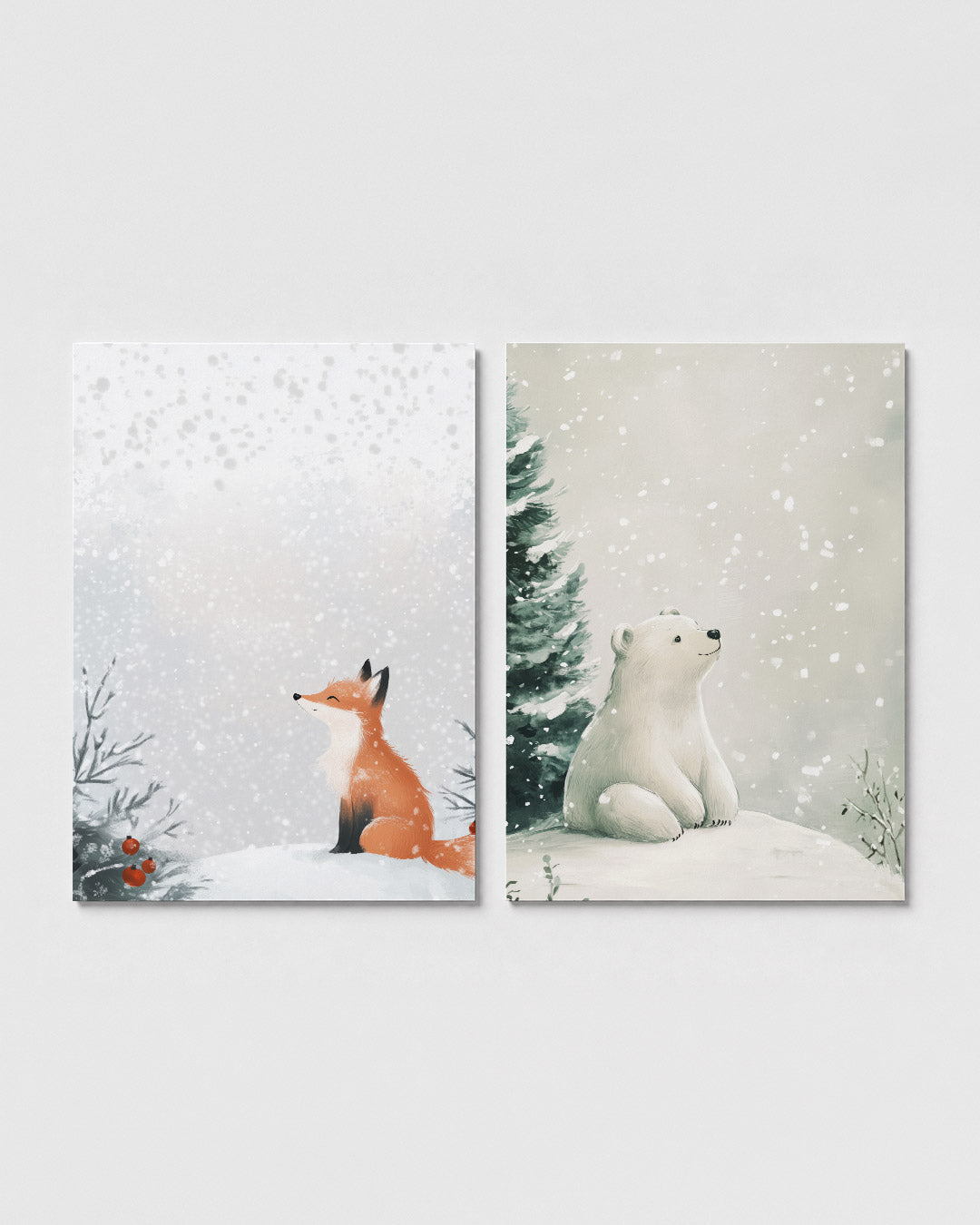 Winterse rust Posterset