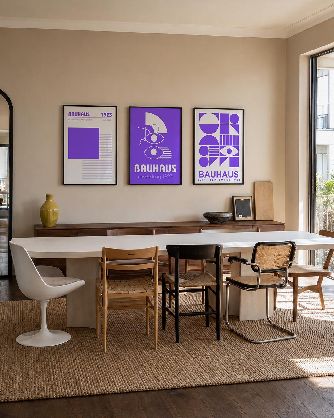 Vorm en lijnen Posterset