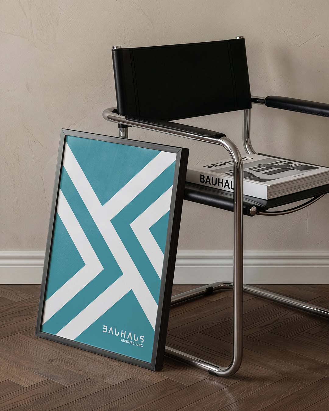 Lijnen en vlakkenspel Poster