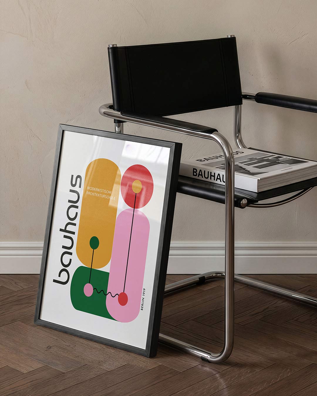 Vormen en kleurvlakken Poster