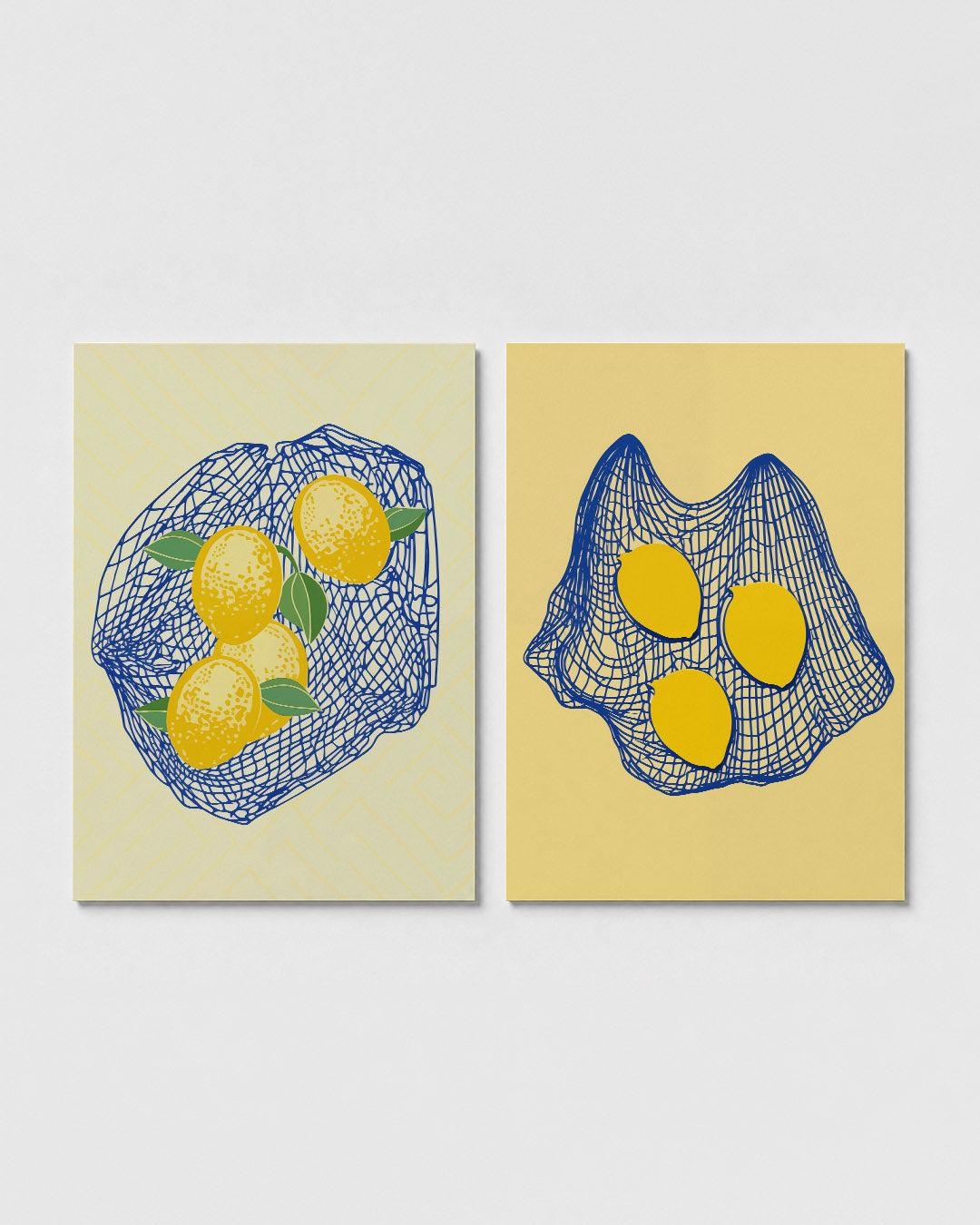 Citroenen in net Posterset