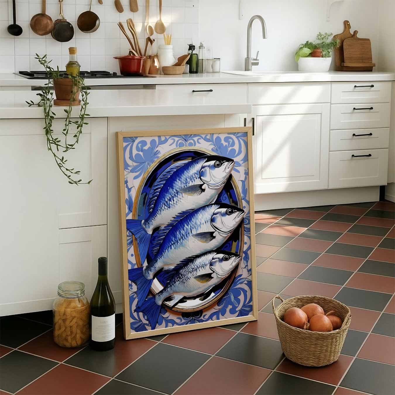Mediterranean Vis Luxe Poster-WallArtistic