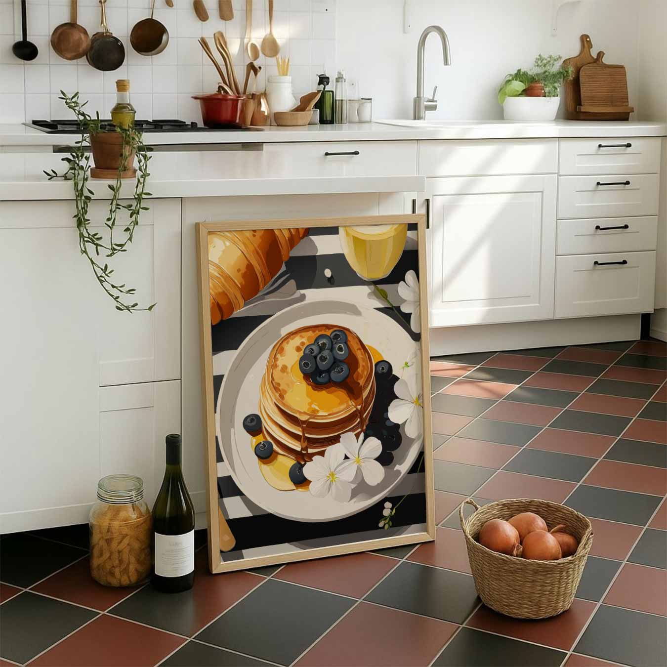 Smakelijke Ontbijt Poster-WallArtistic