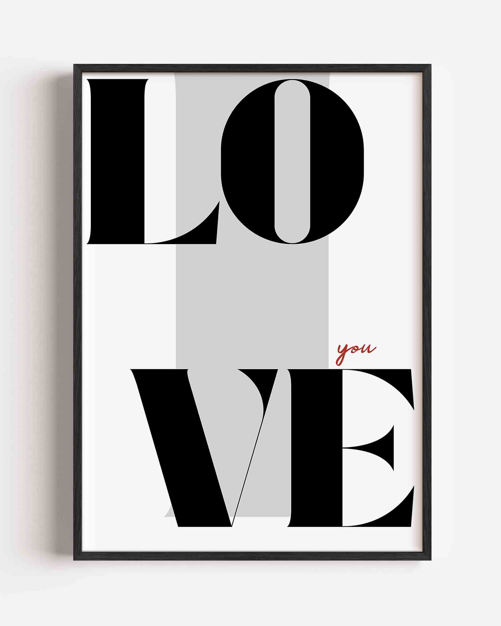 Love you Poster