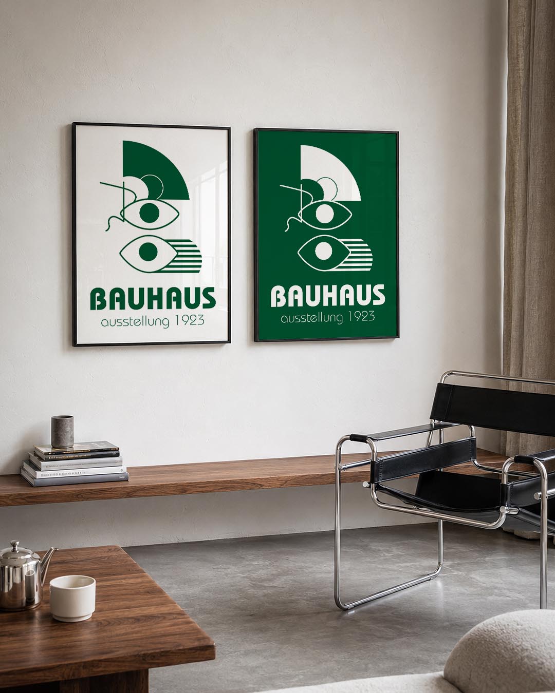 Grafische oogvormen Posterset
