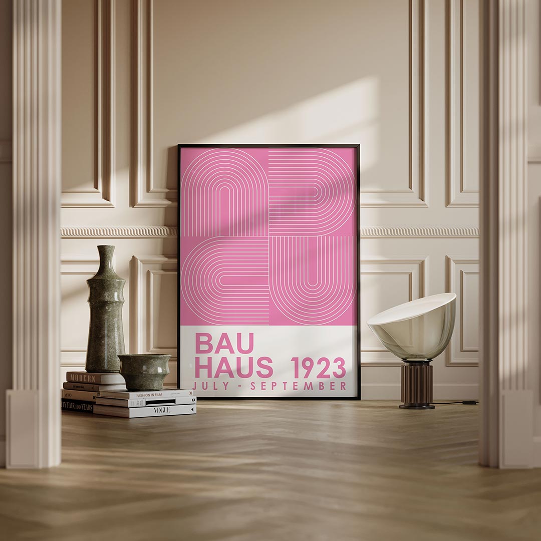 Lijnen en vlakkenspel Poster