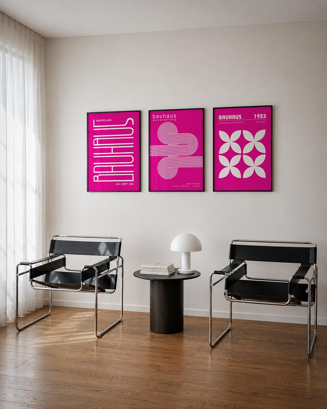 Lijnen en kleurvlakken Posterset