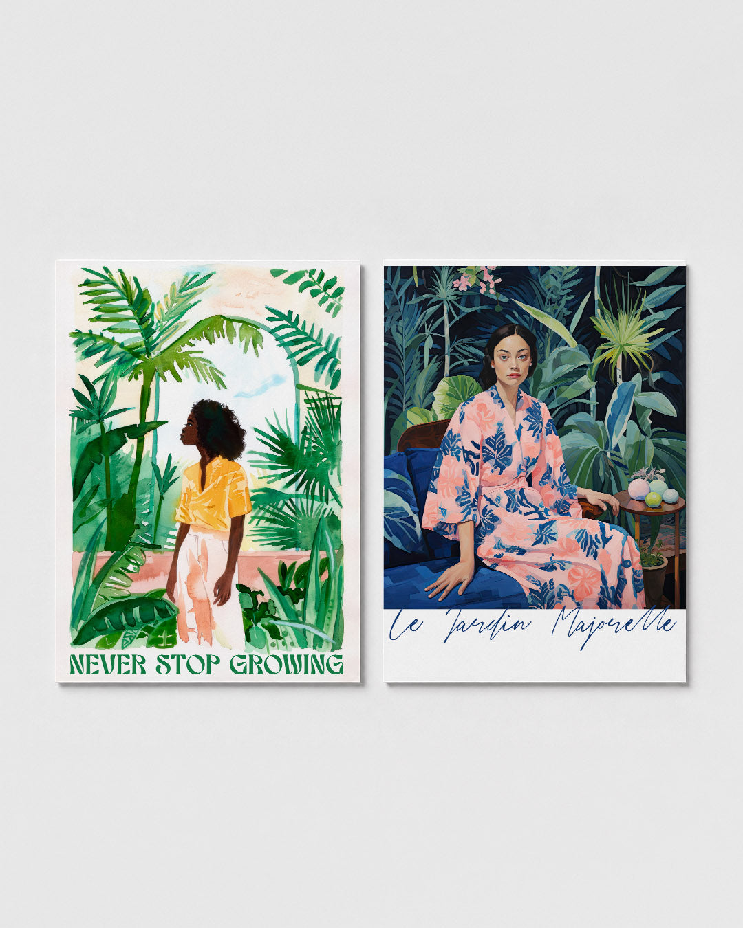 Groene groei inspiratie Posterset
