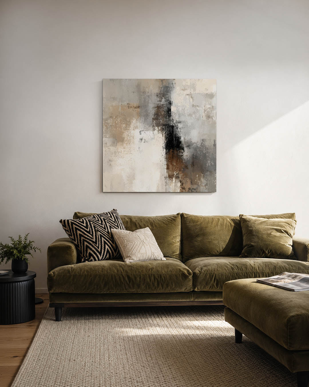 Gelaagde texturen Kunstwerk