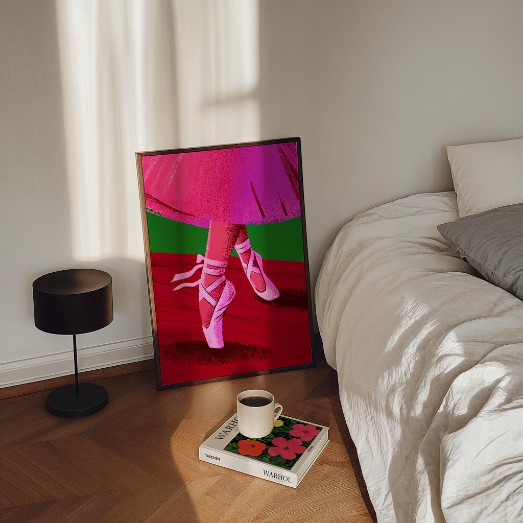 Dansende Schoonheid Poster-WallArtistic