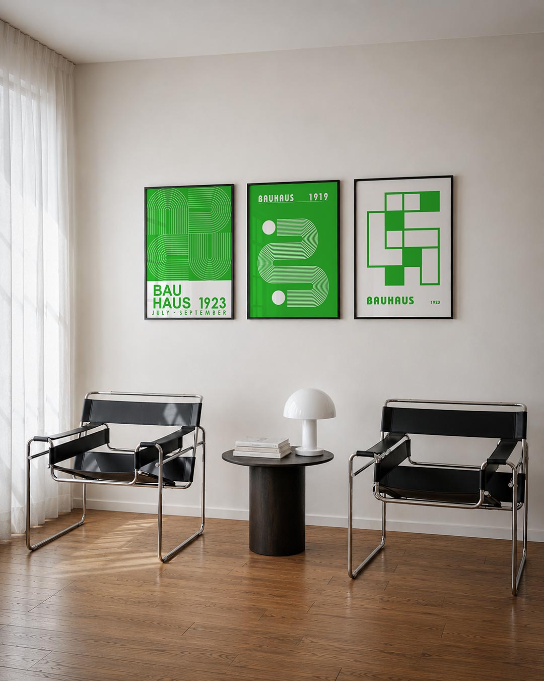 Lijnen en kleurvlakken Posterset