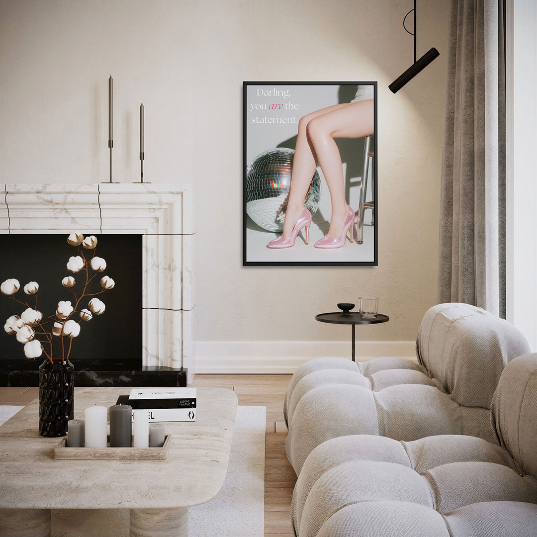 Glamoureuze schoenen Kunstwerk