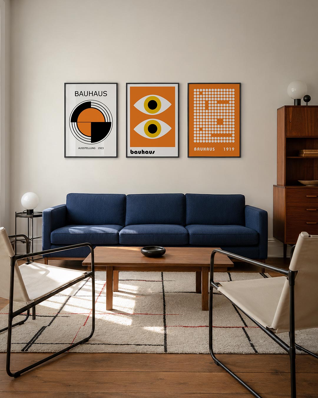 Cirkel en vlakken Posterset