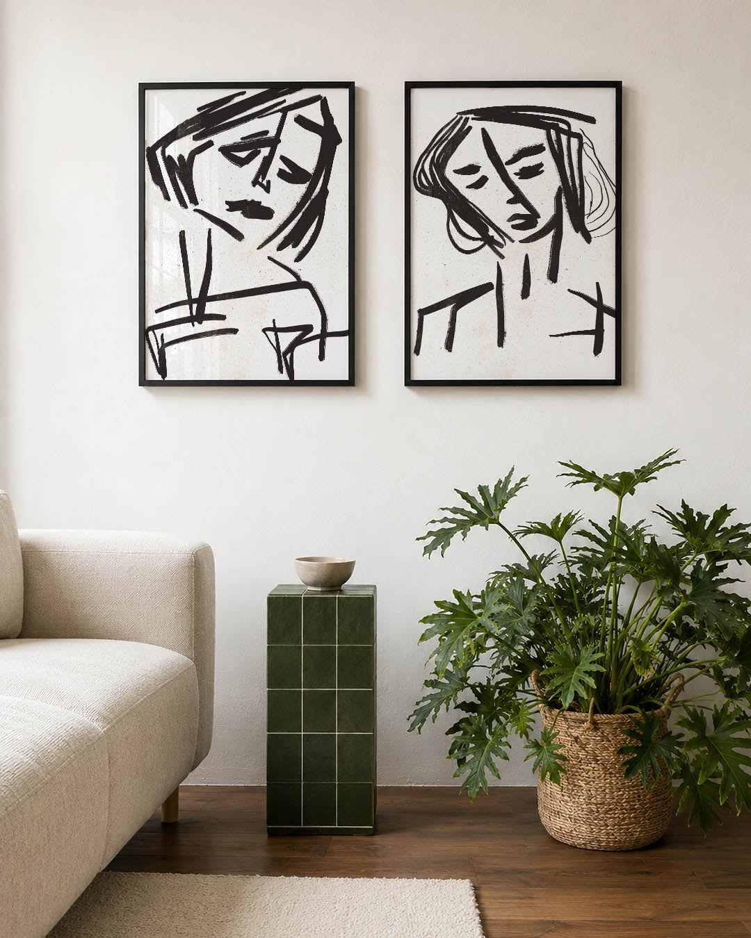 Expressieve lijnen Posterset