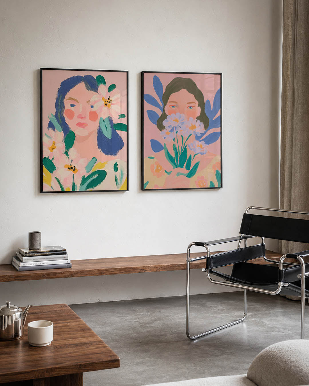 Bloemenportret Posterset
