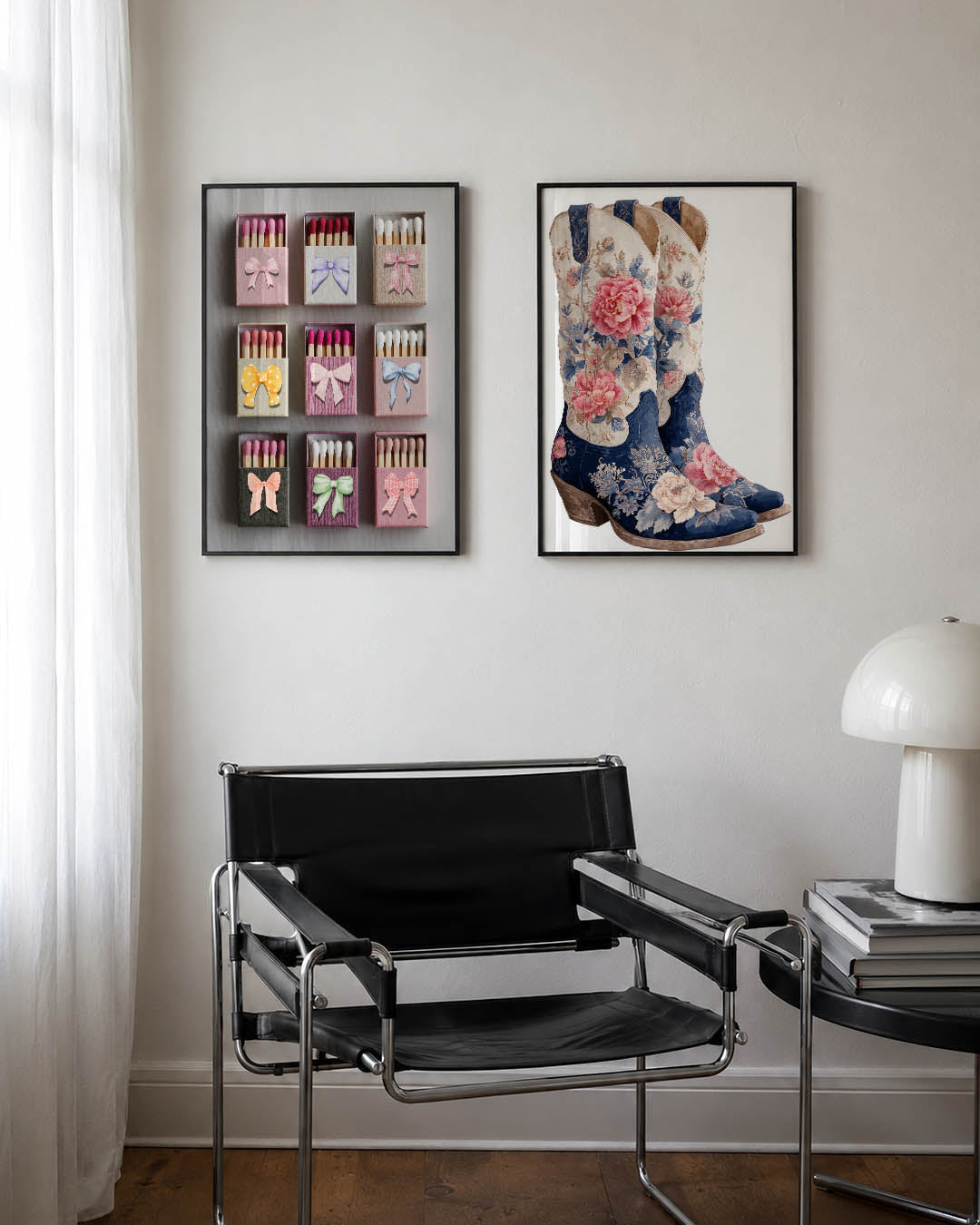 Strikjes en lucifers Posterset