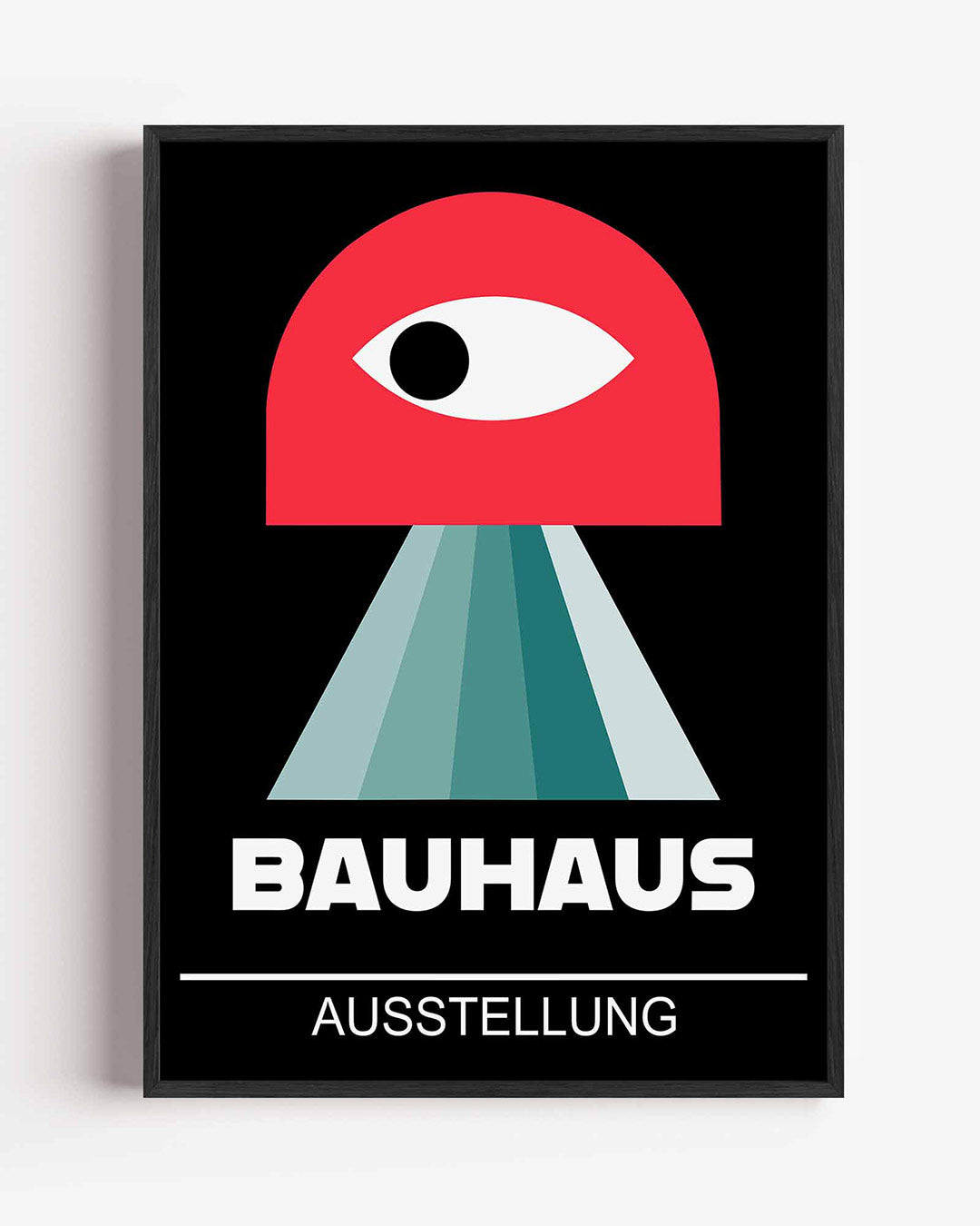 Oog en stralen Poster
