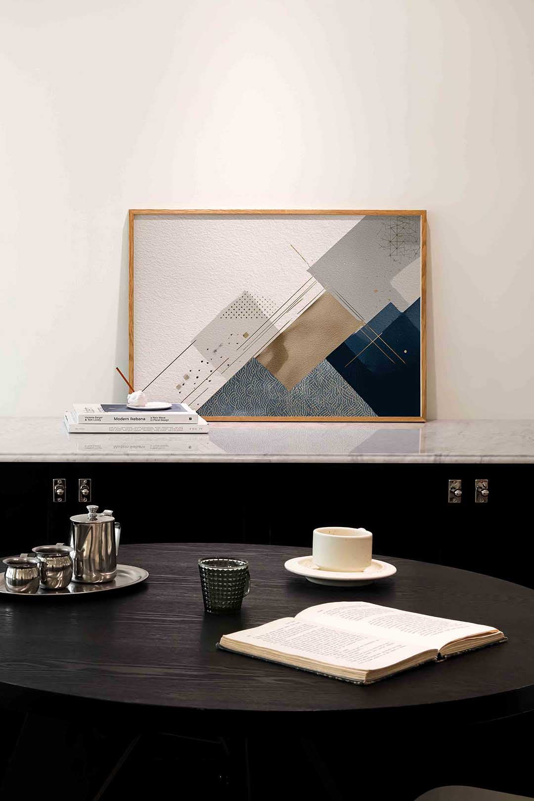 Abstracte vormen Poster