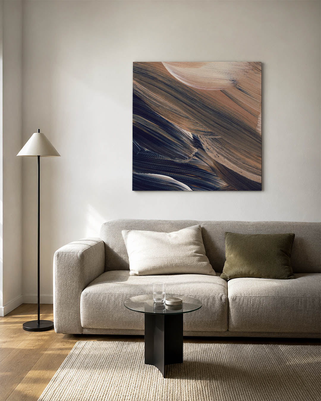 Abstracte Kunstwerk