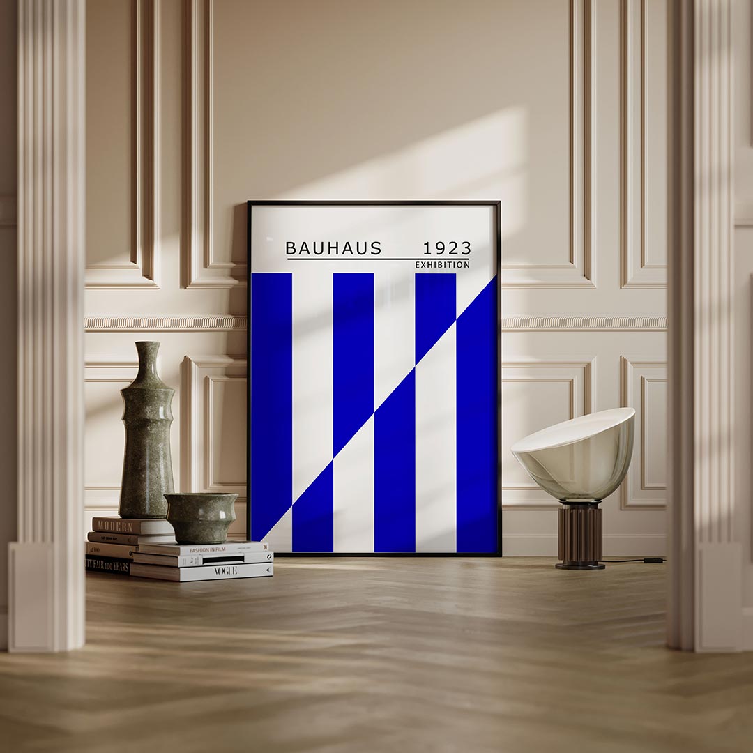 Lijnen en vlakken Poster