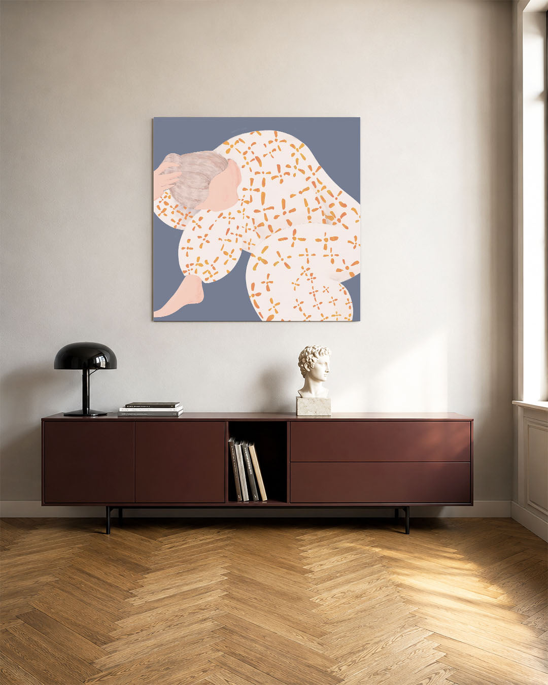 Gestileerde figuur Kunstwerk
