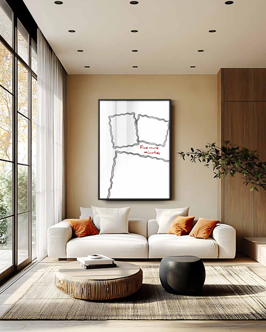 Vijf Extra Minuutjes Kunstwerk-canvas-dibond-plexiglas-wanddecoratie-WallArtistic