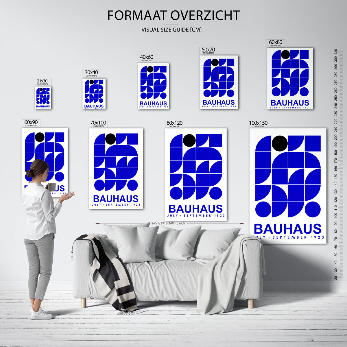 Vormen en vlakken Poster