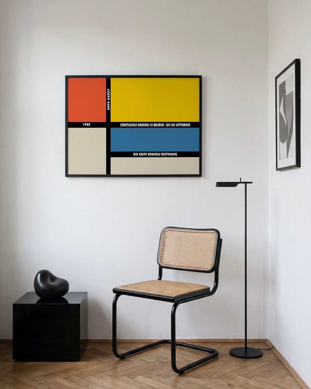 Vorm en kleurvlakken Poster