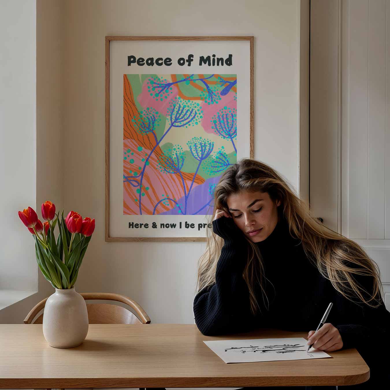 Peace of Mind Poster-WallArtistic