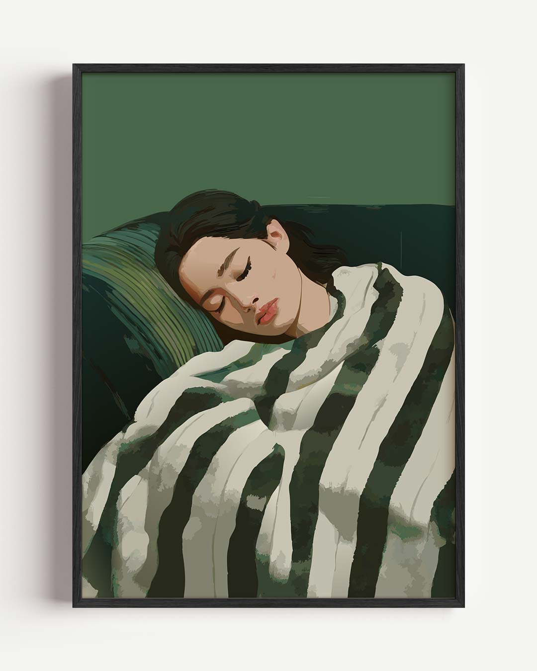 Dromerige Rustgevende Poster-WallArtistic