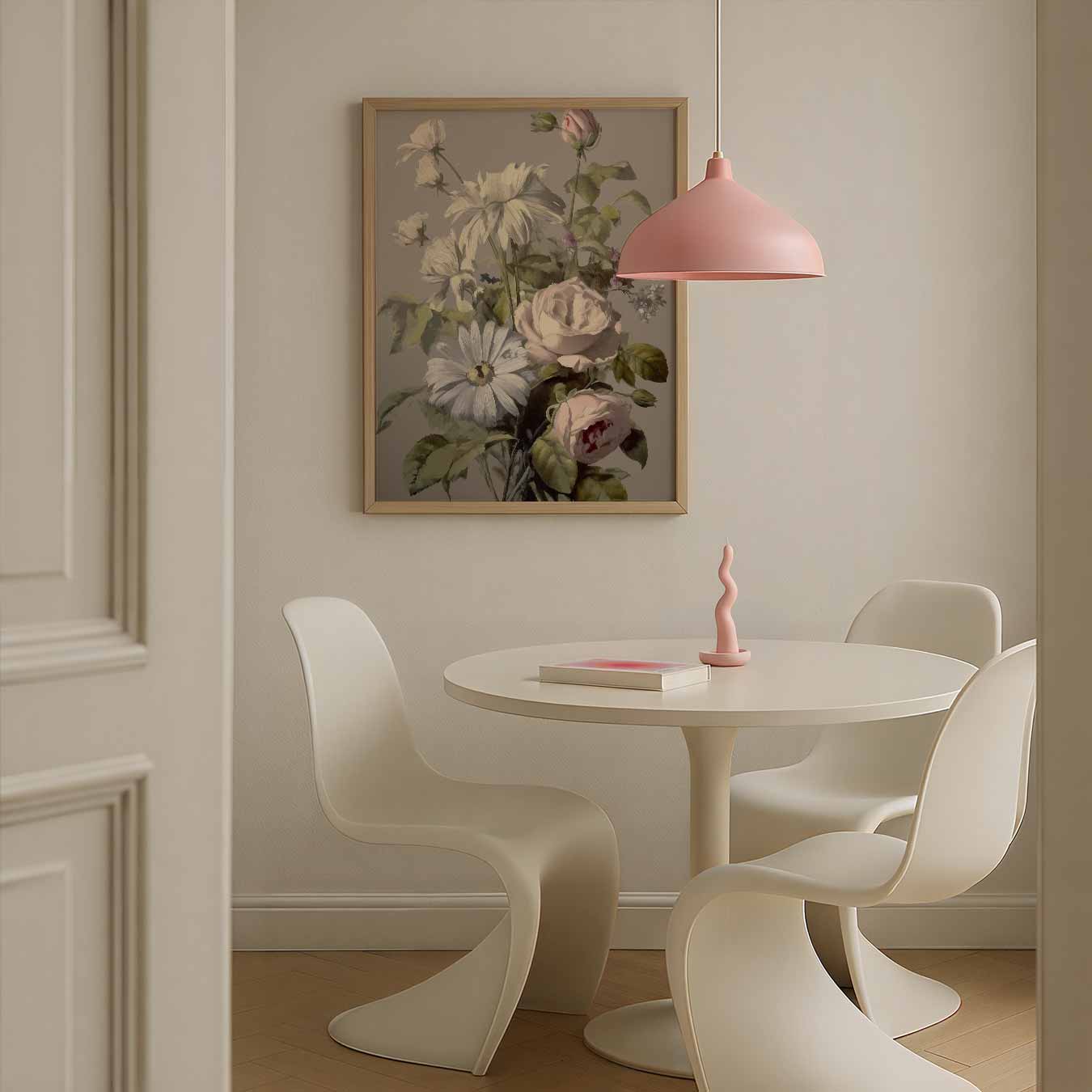 Romantische Bloemenpracht Poster-WallArtistic