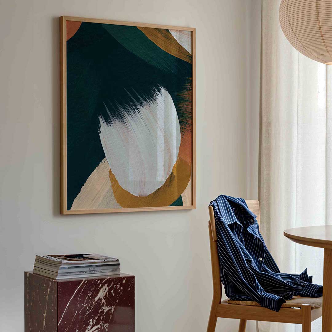 Abstracte vormen Poster