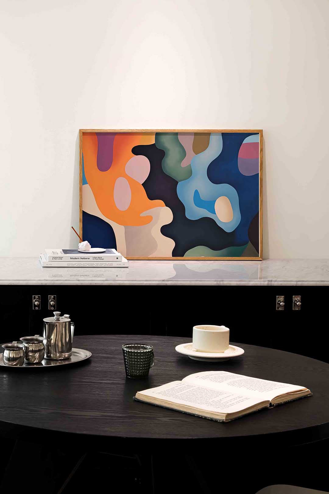 Abstracte vormen Poster
