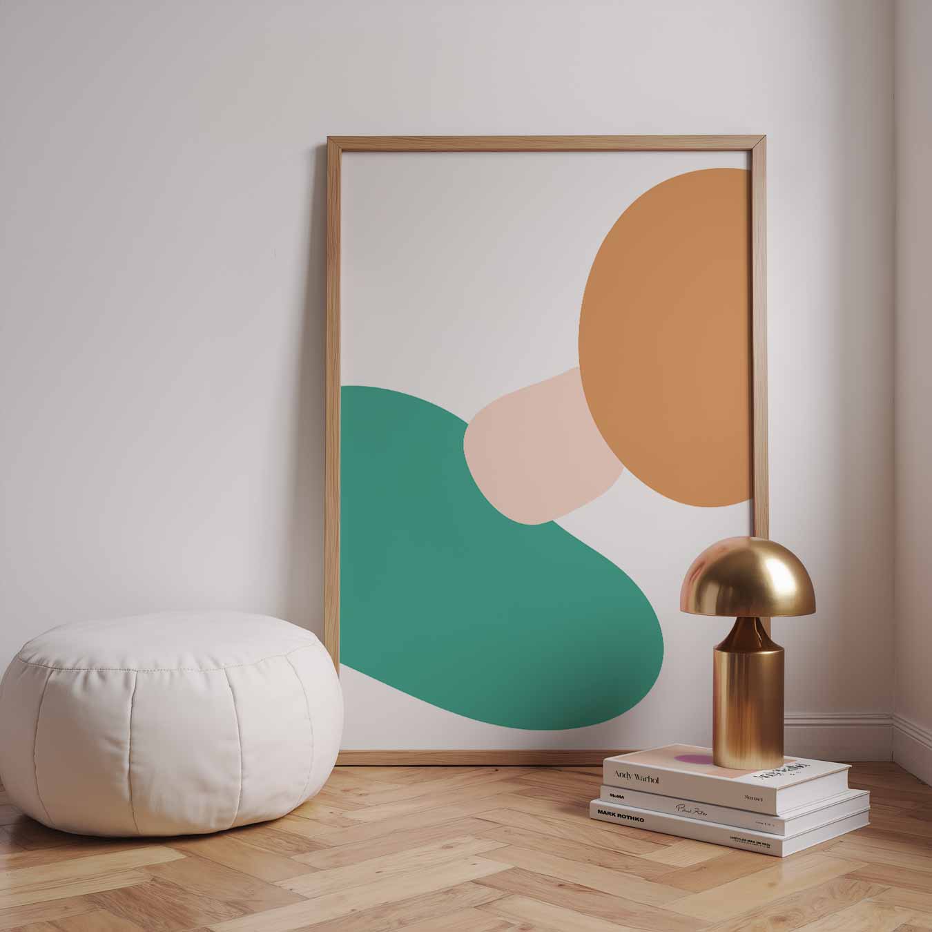 Moderne Abstracte Kunstposter-WallArtistic