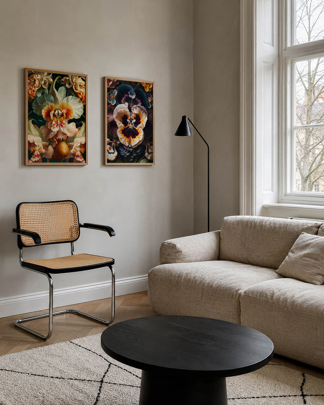 Bloemrijke fantasie Posterset