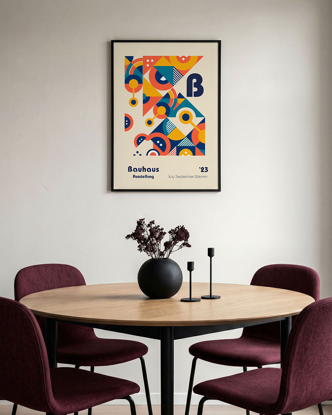 Vormen en vlakkenspel Poster