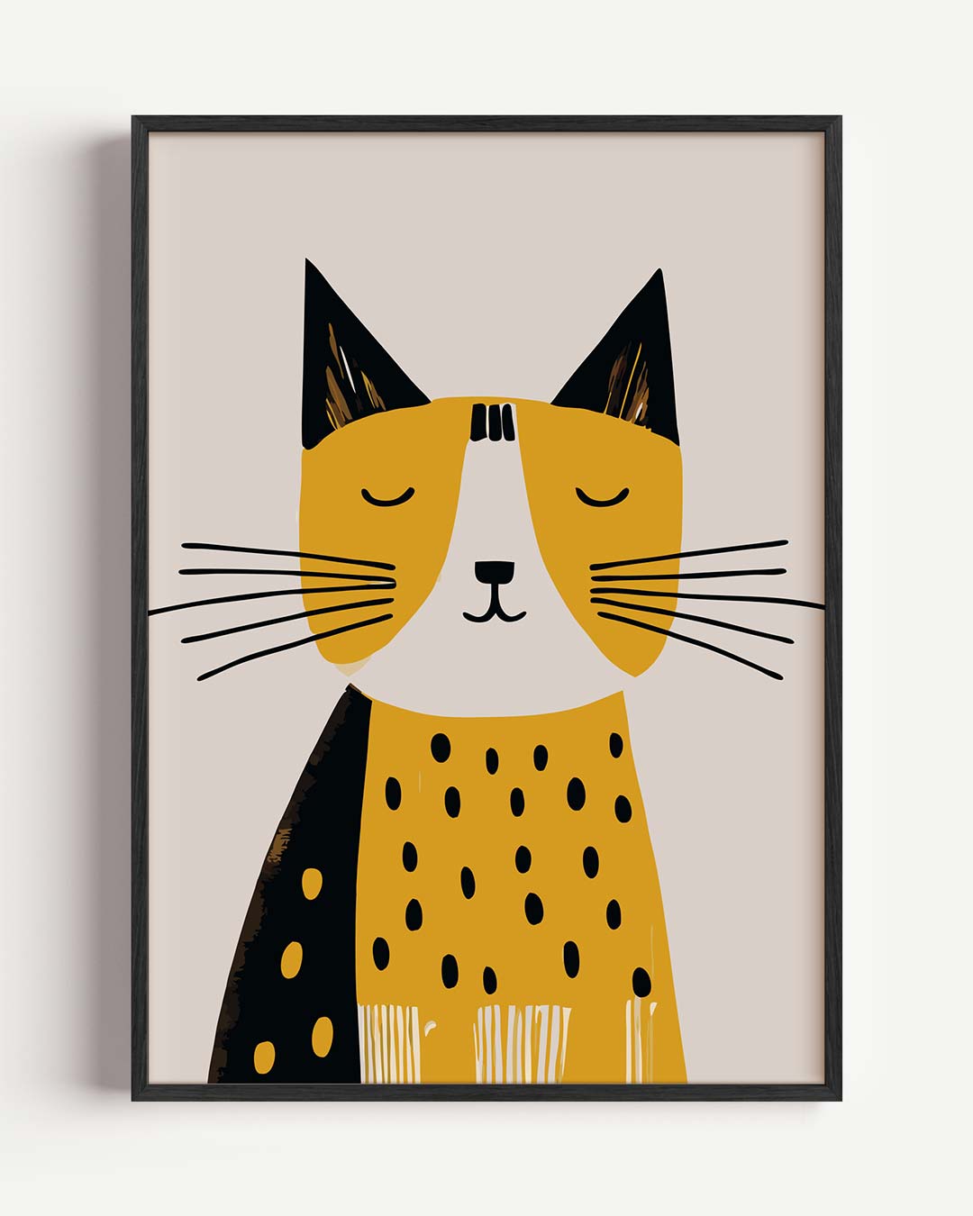 Liefdevolle Kattenposter-WallArtistic