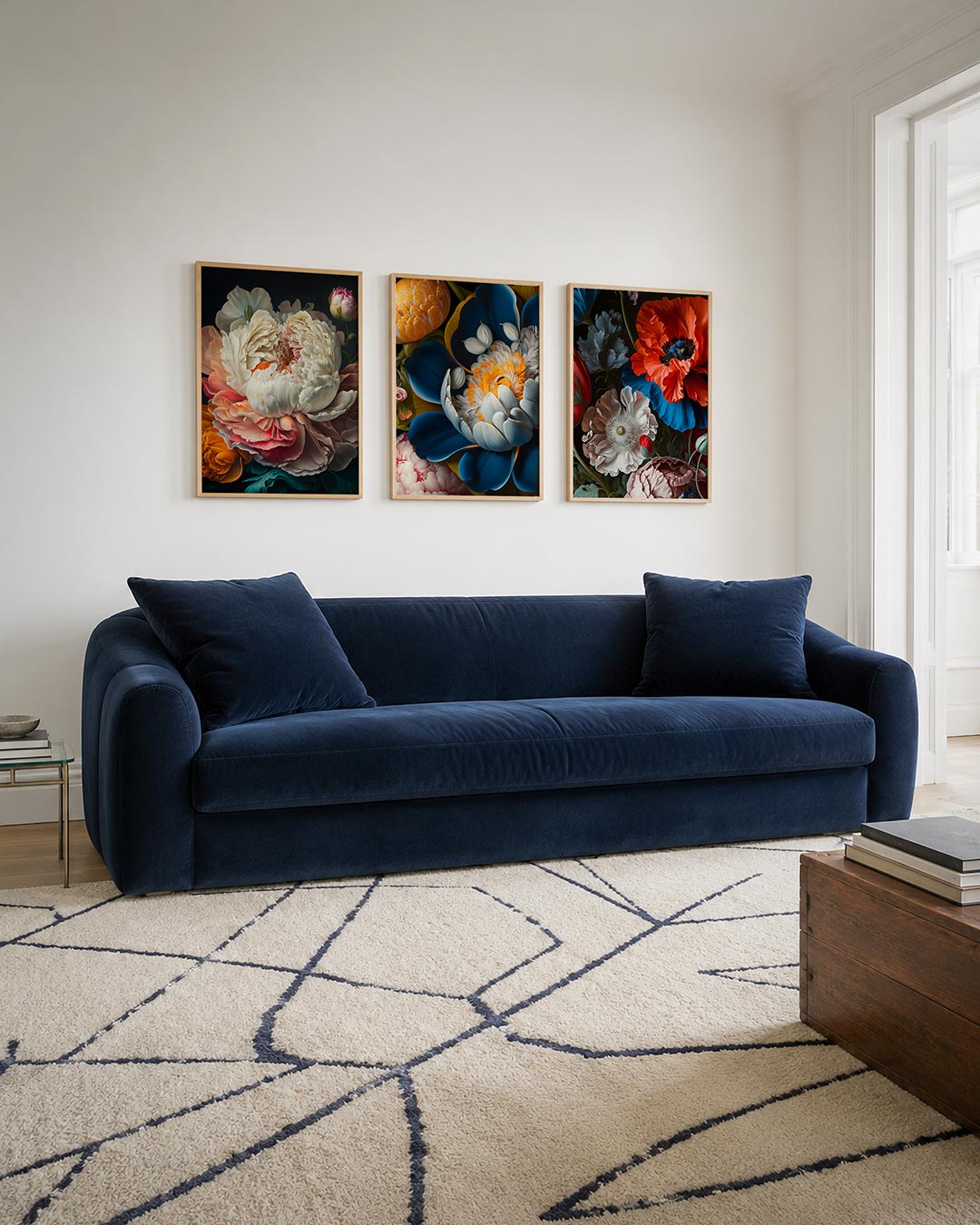 Bloemrijke harmonie Posterset