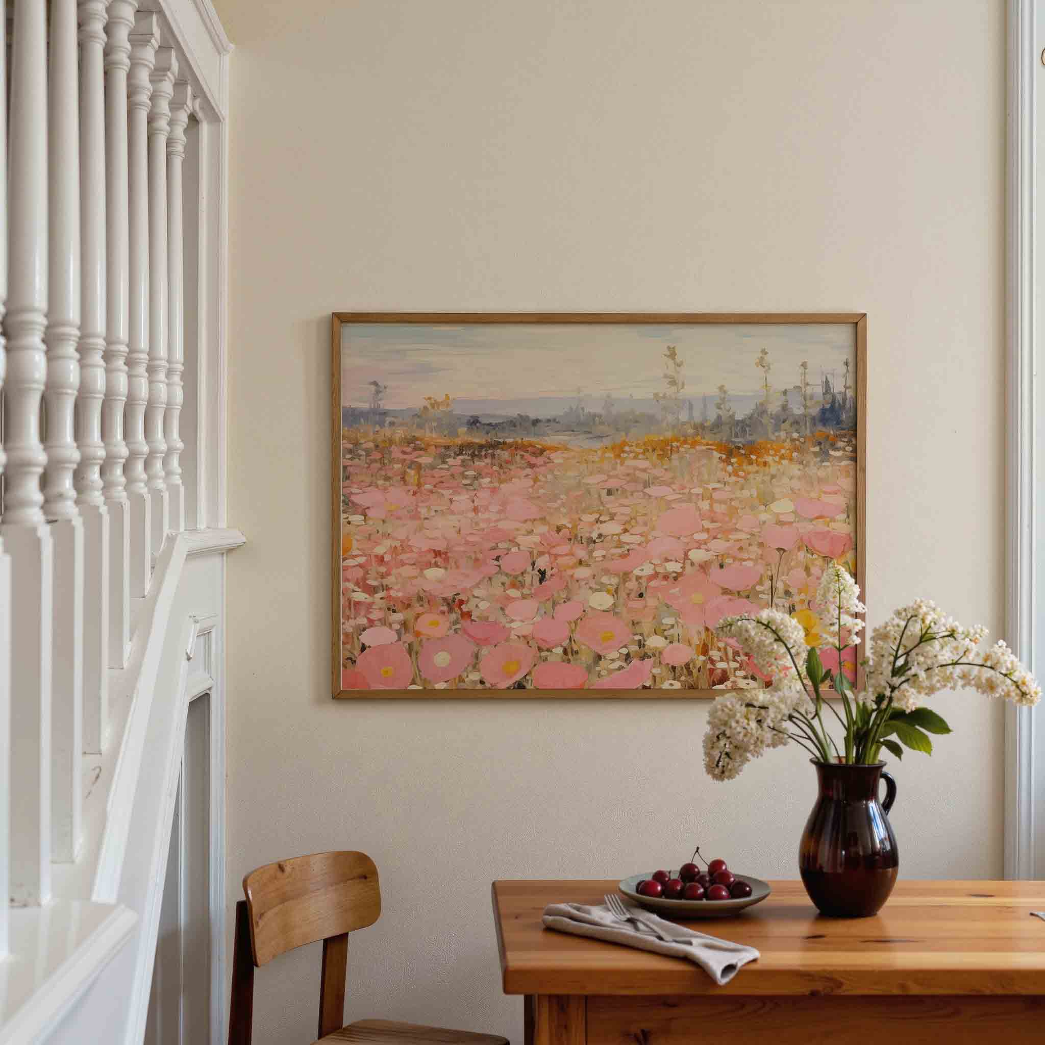 Bloemenveld Poster