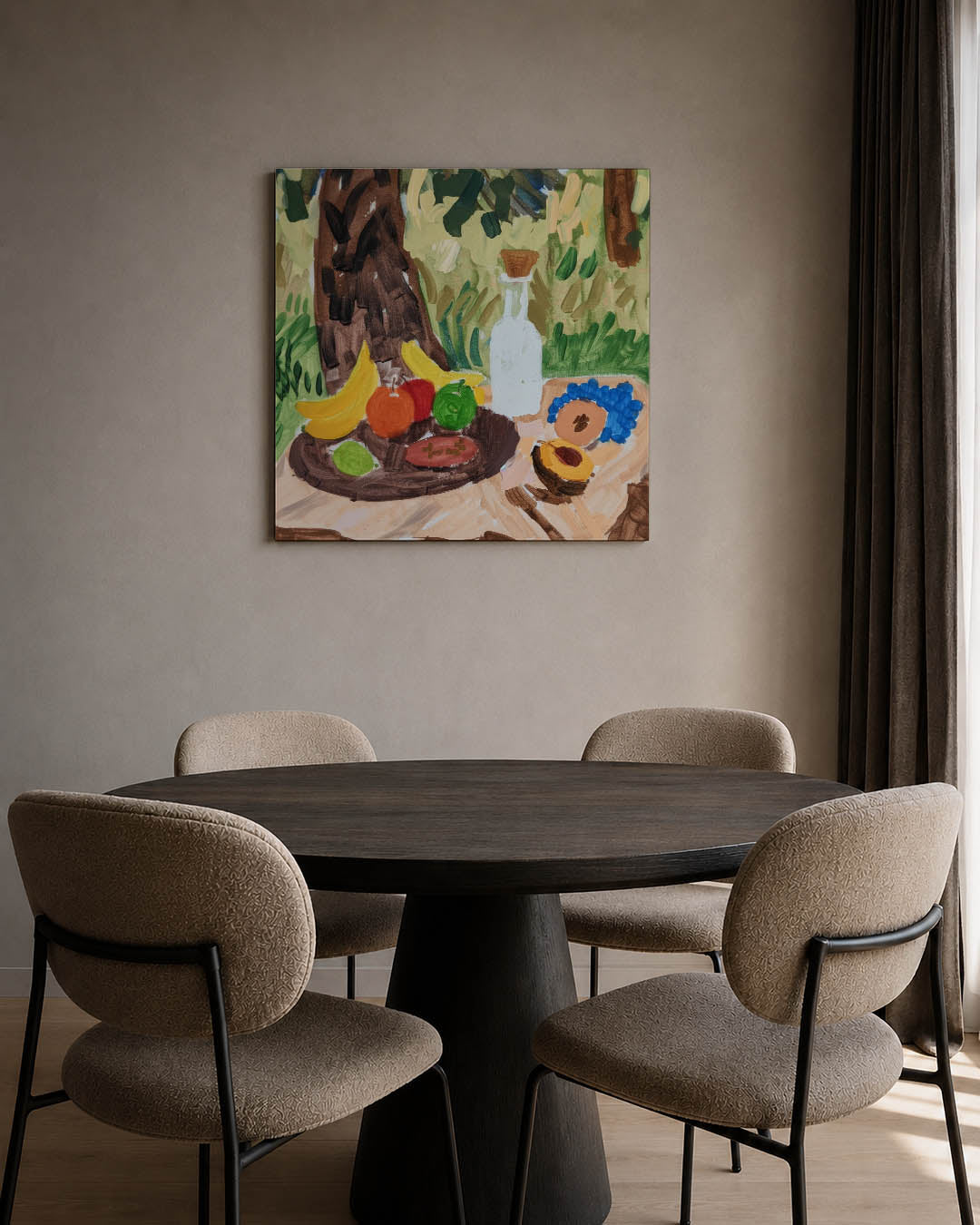 Fruit en natuur Kunstwerk