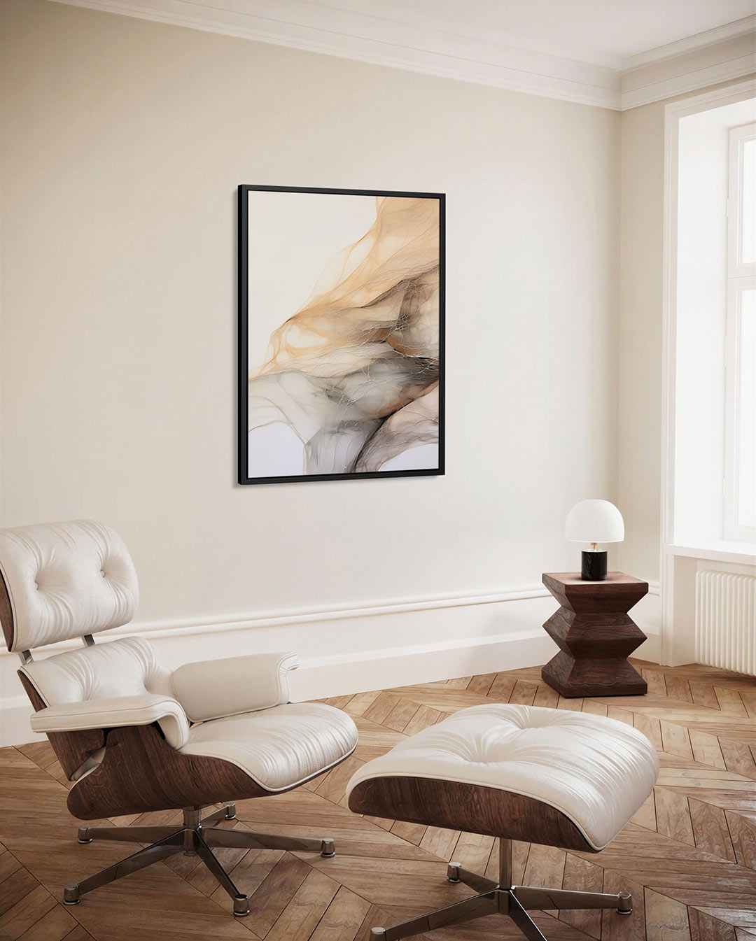 Organische lijnen Kunstwerk