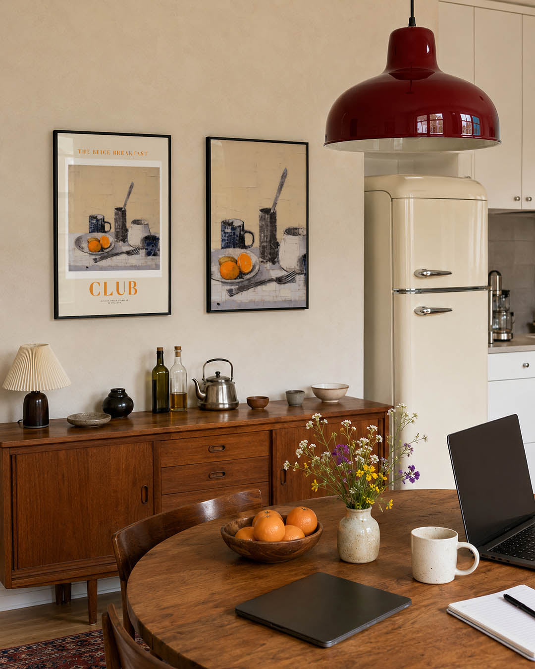 Ontbijt stilleven Posterset